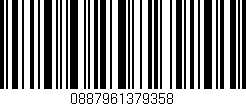 Código de barras (EAN, GTIN, SKU, ISBN): '0887961379358'