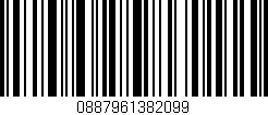 Código de barras (EAN, GTIN, SKU, ISBN): '0887961382099'