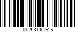 Código de barras (EAN, GTIN, SKU, ISBN): '0887961382525'