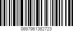 Código de barras (EAN, GTIN, SKU, ISBN): '0887961382723'