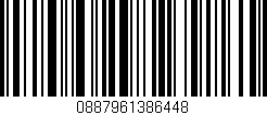 Código de barras (EAN, GTIN, SKU, ISBN): '0887961386448'