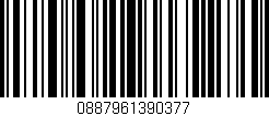 Código de barras (EAN, GTIN, SKU, ISBN): '0887961390377'