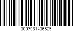 Código de barras (EAN, GTIN, SKU, ISBN): '0887961436525'