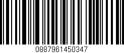 Código de barras (EAN, GTIN, SKU, ISBN): '0887961450347'