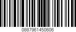 Código de barras (EAN, GTIN, SKU, ISBN): '0887961450606'