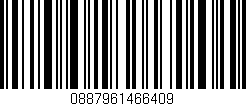 Código de barras (EAN, GTIN, SKU, ISBN): '0887961466409'