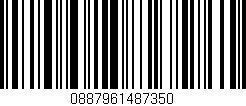 Código de barras (EAN, GTIN, SKU, ISBN): '0887961487350'