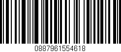 Código de barras (EAN, GTIN, SKU, ISBN): '0887961554618'
