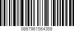 Código de barras (EAN, GTIN, SKU, ISBN): '0887961564358'