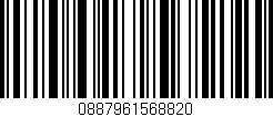 Código de barras (EAN, GTIN, SKU, ISBN): '0887961568820'