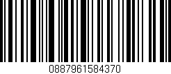 Código de barras (EAN, GTIN, SKU, ISBN): '0887961584370'
