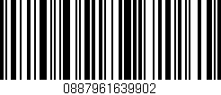 Código de barras (EAN, GTIN, SKU, ISBN): '0887961639902'