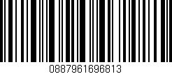 Código de barras (EAN, GTIN, SKU, ISBN): '0887961696813'