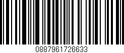 Código de barras (EAN, GTIN, SKU, ISBN): '0887961726633'