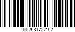 Código de barras (EAN, GTIN, SKU, ISBN): '0887961727197'