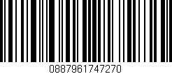 Código de barras (EAN, GTIN, SKU, ISBN): '0887961747270'
