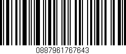 Código de barras (EAN, GTIN, SKU, ISBN): '0887961767643'