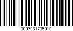 Código de barras (EAN, GTIN, SKU, ISBN): '0887961795318'