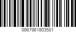 Código de barras (EAN, GTIN, SKU, ISBN): '0887961803501'