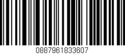 Código de barras (EAN, GTIN, SKU, ISBN): '0887961833607'