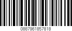 Código de barras (EAN, GTIN, SKU, ISBN): '0887961857818'