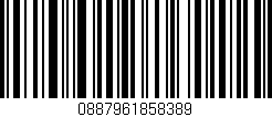 Código de barras (EAN, GTIN, SKU, ISBN): '0887961858389'