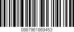 Código de barras (EAN, GTIN, SKU, ISBN): '0887961869453'