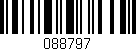 Código de barras (EAN, GTIN, SKU, ISBN): '088797'