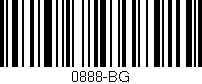 Código de barras (EAN, GTIN, SKU, ISBN): '0888-BG'