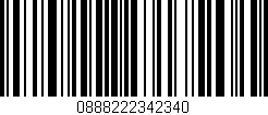 Código de barras (EAN, GTIN, SKU, ISBN): '0888222342340'