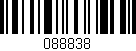 Código de barras (EAN, GTIN, SKU, ISBN): '088838'