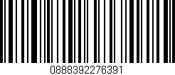 Código de barras (EAN, GTIN, SKU, ISBN): '0888392276391'