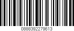 Código de barras (EAN, GTIN, SKU, ISBN): '0888392279613'