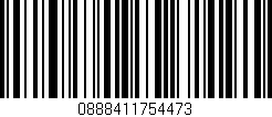 Código de barras (EAN, GTIN, SKU, ISBN): '0888411754473'