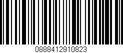 Código de barras (EAN, GTIN, SKU, ISBN): '0888412910823'