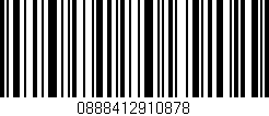 Código de barras (EAN, GTIN, SKU, ISBN): '0888412910878'