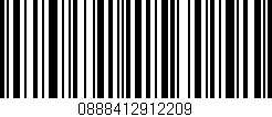 Código de barras (EAN, GTIN, SKU, ISBN): '0888412912209'