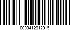 Código de barras (EAN, GTIN, SKU, ISBN): '0888412912315'
