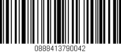 Código de barras (EAN, GTIN, SKU, ISBN): '0888413790042'