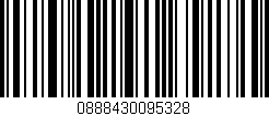 Código de barras (EAN, GTIN, SKU, ISBN): '0888430095328'