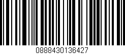Código de barras (EAN, GTIN, SKU, ISBN): '0888430136427'