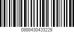 Código de barras (EAN, GTIN, SKU, ISBN): '0888430433229'