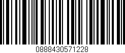 Código de barras (EAN, GTIN, SKU, ISBN): '0888430571228'