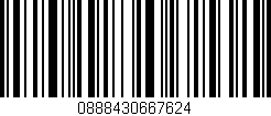 Código de barras (EAN, GTIN, SKU, ISBN): '0888430667624'