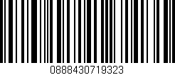 Código de barras (EAN, GTIN, SKU, ISBN): '0888430719323'