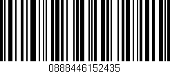 Código de barras (EAN, GTIN, SKU, ISBN): '0888446152435'