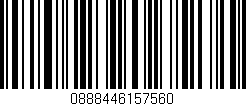 Código de barras (EAN, GTIN, SKU, ISBN): '0888446157560'
