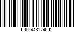 Código de barras (EAN, GTIN, SKU, ISBN): '0888446174802'