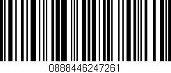 Código de barras (EAN, GTIN, SKU, ISBN): '0888446247261'