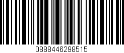 Código de barras (EAN, GTIN, SKU, ISBN): '0888446298515'
